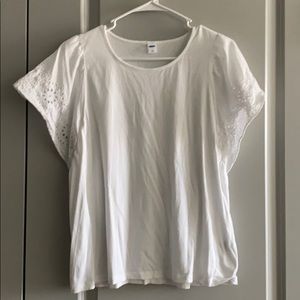Old Navy Lace Sleeve Top